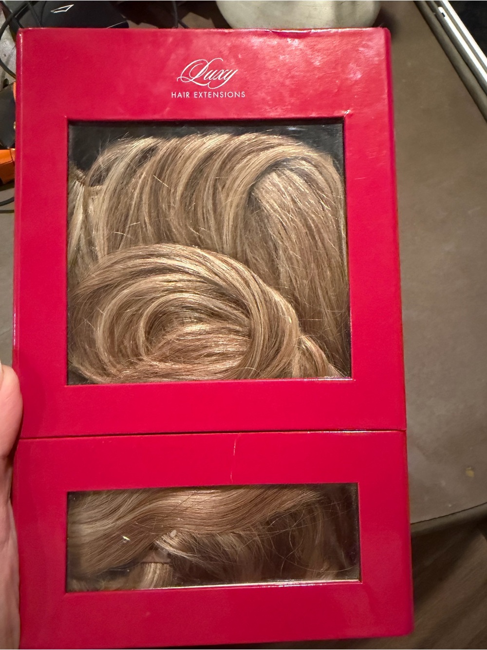 Luxy Hair Extensions - dirty Ash Blonde Clip-In Set classic set 18 inch